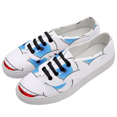 Smiley Face Laugh Comic Funny Women s Classic Low Top Sneakers by Sudhe