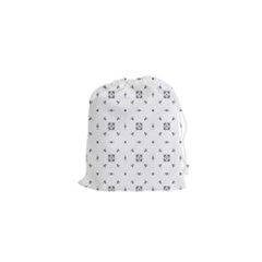 Bw Pattern Iii Drawstring Pouch (xs) by designsbyamerianna