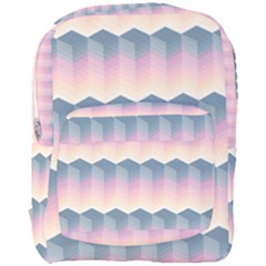 Seamless Pattern Background Block Full Print Backpack by Simbadda