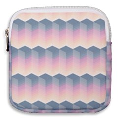 Seamless Pattern Background Block Mini Square Pouch by Simbadda