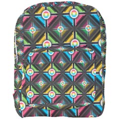 Seamless Pattern Background Abstract Full Print Backpack by Simbadda