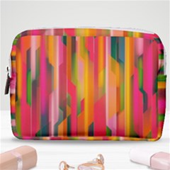 Background Abstract Colorful Make Up Pouch (medium) by Simbadda