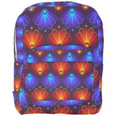 Background Colorful Abstract Full Print Backpack by Simbadda