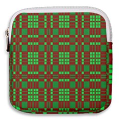 Lumberjack Plaid Buffalo Plaid Mini Square Pouch by Simbadda