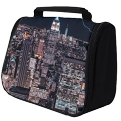 Architecture Buildings City Full Print Travel Pouch (big) by Simbadda