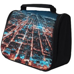 Aerial Shot Of Buildings Full Print Travel Pouch (big) by Simbadda