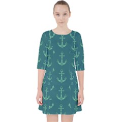 Mermaid Anchors Pocket Dress by VeataAtticus