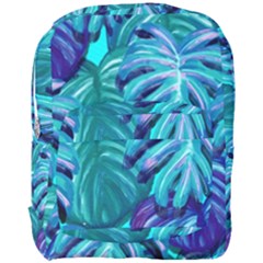 Leaves Tropical Palma Jungle Full Print Backpack by Simbadda