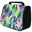 Leaves Drawing Pattern Nature Full Print Travel Pouch (Big) View1