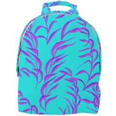 Branches Leaves Colors Summer Mini Full Print Backpack by Simbadda