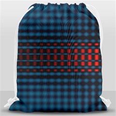 Signal Background Pattern Light Texture Drawstring Bag (large) by Sudhe