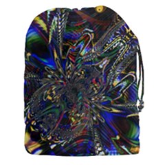 Art Design Colors Fantasy Abstract Drawstring Pouch (xxxl) by Sudhe
