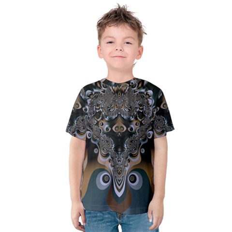 Fractal Art Artwork Design  Art Kids  Cotton Tee by Pakrebo