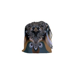 Fractal Art Artwork Design  Art Drawstring Pouch (xs) by Pakrebo