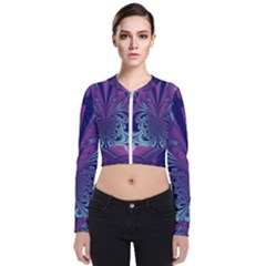 Design Art Digital Art Artwork Long Sleeve Zip Up Bomber Jacket by Pakrebo