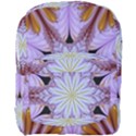 Abstract Flower Artwork Art Full Print Backpack View1