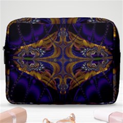 Abstract Art Artwork Fractal Make Up Pouch (large) by Pakrebo