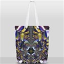Abstract Art Artwork Fractal Design Full Print Rope Handle Tote (Small) View2