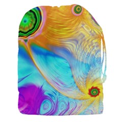 Artwork Digital Art Fractal Colors Drawstring Pouch (xxxl) by Pakrebo