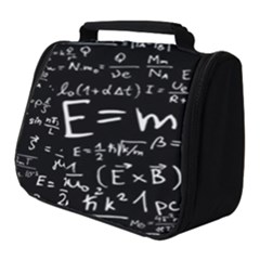 Science Albert Einstein Formula Mathematics Physics Special Relativity Full Print Travel Pouch (small) by Sudhe