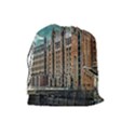 Architecture City Building Travel Drawstring Pouch (Large) View2