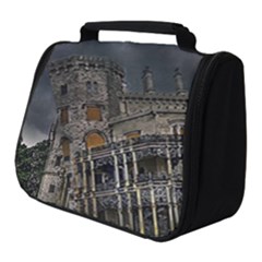Castle Mansion Architecture House Full Print Travel Pouch (small) by Wegoenart