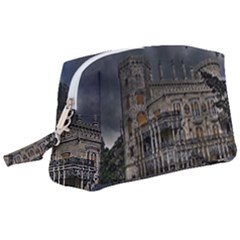 Castle Mansion Architecture House Wristlet Pouch Bag (large) by Wegoenart