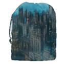 Cityscape Buildings Skyscraper Drawstring Pouch (XXXL) View2