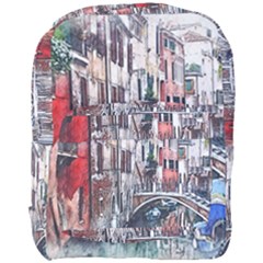 Venice Water Laguna Italy Full Print Backpack by Wegoenart