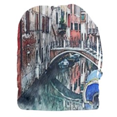 Venice Water Laguna Italy Drawstring Pouch (xxxl) by Wegoenart