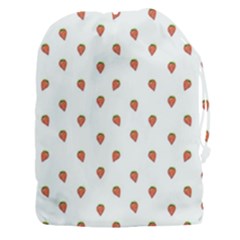 Cartoon Style Strawberry Pattern Drawstring Pouch (xxxl) by dflcprintsclothing