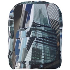 Architecture Frankfurt Reflection Full Print Backpack by Wegoenart