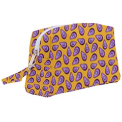 Tropical Orange Avocadoes Wristlet Pouch Bag (large) by snowwhitegirl