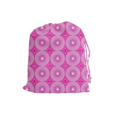 Fashionista Stripes 11 Drawstring Pouch (large) by impacteesstreetwearsix