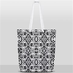 Bw 14 Full Print Rope Handle Tote (small) by ArtworkByPatrick