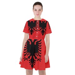 Albania Flag Sailor Dress by FlagGallery