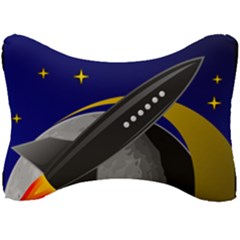 Science Fiction Sci Fi Sci Fi Logo Seat Head Rest Cushion by Pakrebo