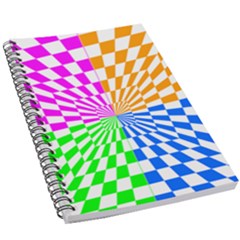 Checkerboard Again 8 5 5  X 8 5  Notebook by impacteesstreetwearseven