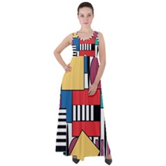 Tajah Olson Designs  Empire Waist Velour Maxi Dress by TajahOlsonDesigns