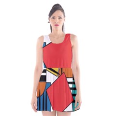 Design 9 Scoop Neck Skater Dress by TajahOlsonDesigns