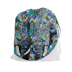 Design 12 Drawstring Pouch (xxl) by TajahOlsonDesigns