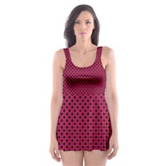 Anything You Want -red Skater Dress Swimsuit by WensdaiAmbrose