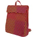 Pattern Textile Structure Abstract Flap Top Backpack View1