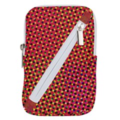 Pattern Textile Structure Abstract Belt Pouch Bag (small) by Pakrebo