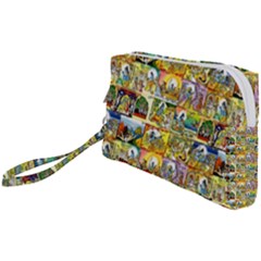 B 2 Wristlet Pouch Bag (small) by ArtworkByPatrick