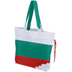 Bulgaria Country Europe Flag Drawstring Tote Bag by Sapixe