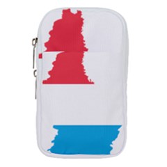Luxembourg Country Europe Flag Waist Pouch (small) by Sapixe