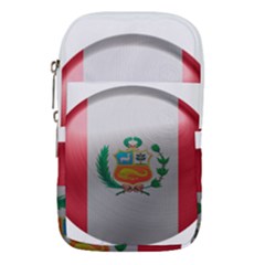 Peru Flag Country Symbol Nation Waist Pouch (small) by Sapixe