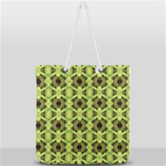D 8 Full Print Rope Handle Tote (large) by ArtworkByPatrick