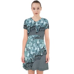 Wonderful Roses, A Touch Of Vintage Adorable In Chiffon Dress by FantasyWorld7